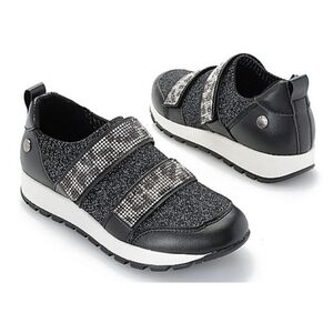 BERNIE MEV"TARA GRIP" DOUBLE BUCKLE SLIP ON SNEAKERS